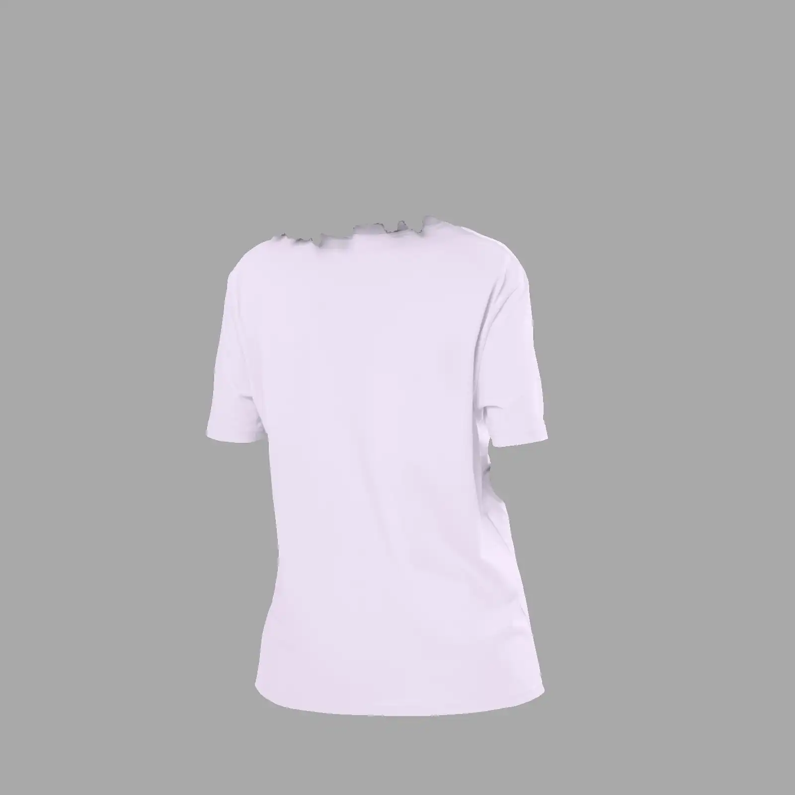 Unisex organic ribbed neck t-shirt Cauldron Angel Lavender - Image 4