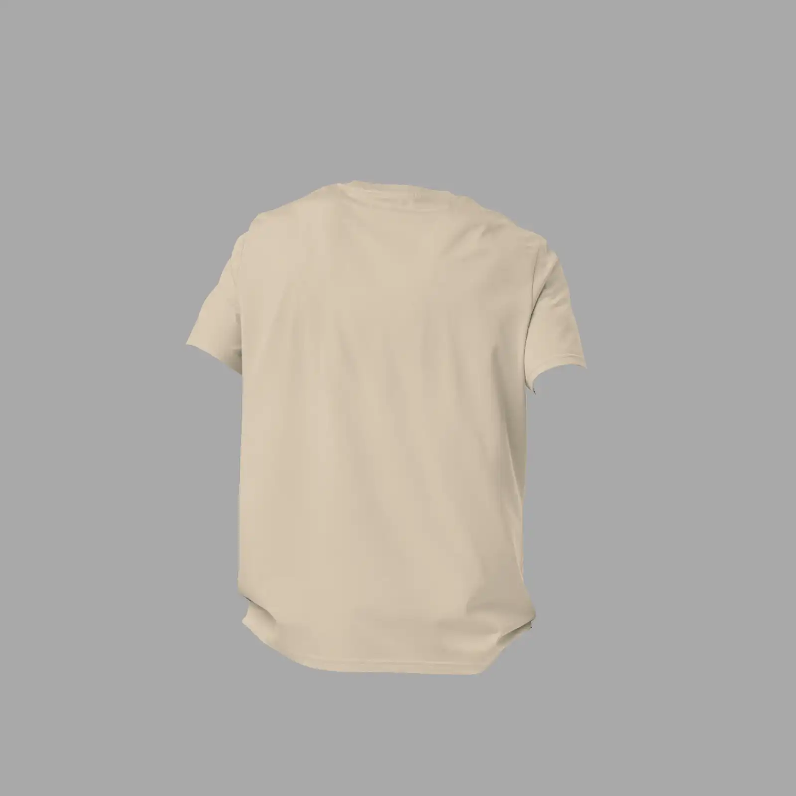 Unisex organic ribbed neck t-shirt Cauldron Martian Desert Dust - Image 4
